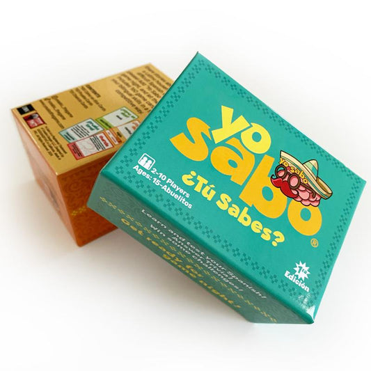 Yo Sabo The Game the New Latino Party Card Game for Family Game Night (Yo Sabo Game, No Sabo Game, Yo Sabo Card Game)